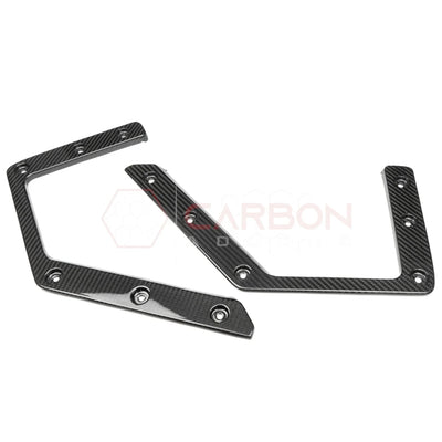 Real Carbon Fiber Front Door Storage Pocket Net  Frame For 2021–2025 Ford Bronco | Direct Replacement