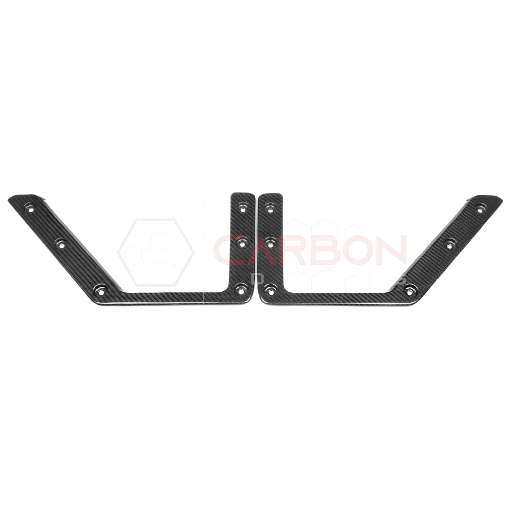 Real Carbon Fiber Front Door Storage Pocket Net  Frame For 2021–2025 Ford Bronco | Direct Replacement