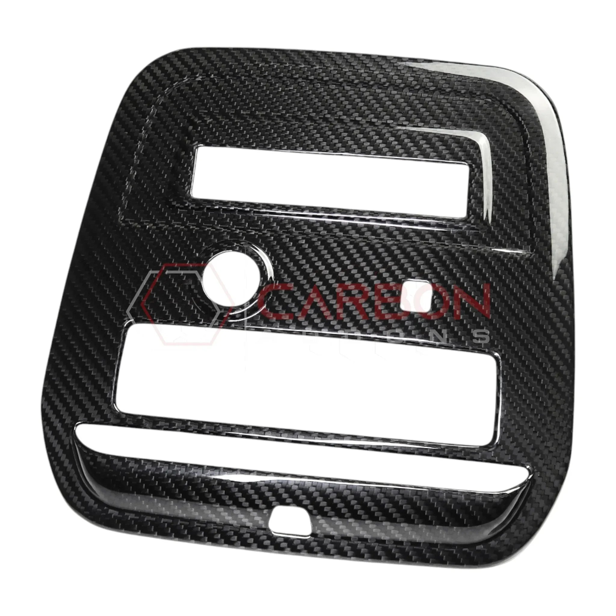 Real Carbon Fiber Overhead Reading Light Trim Cover For 2021+ Bronco