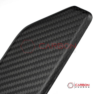 Real Carbon Fiber Interior Door Trim Covers for 2021+ Ford Bronco 2-Door (Glossy or Matte)