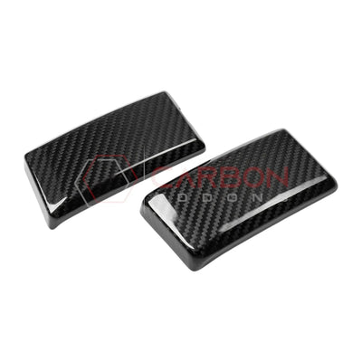 Real Carbon Fiber Front Roof Rack Mount Cover Trim Covers For 2021+ Bronco