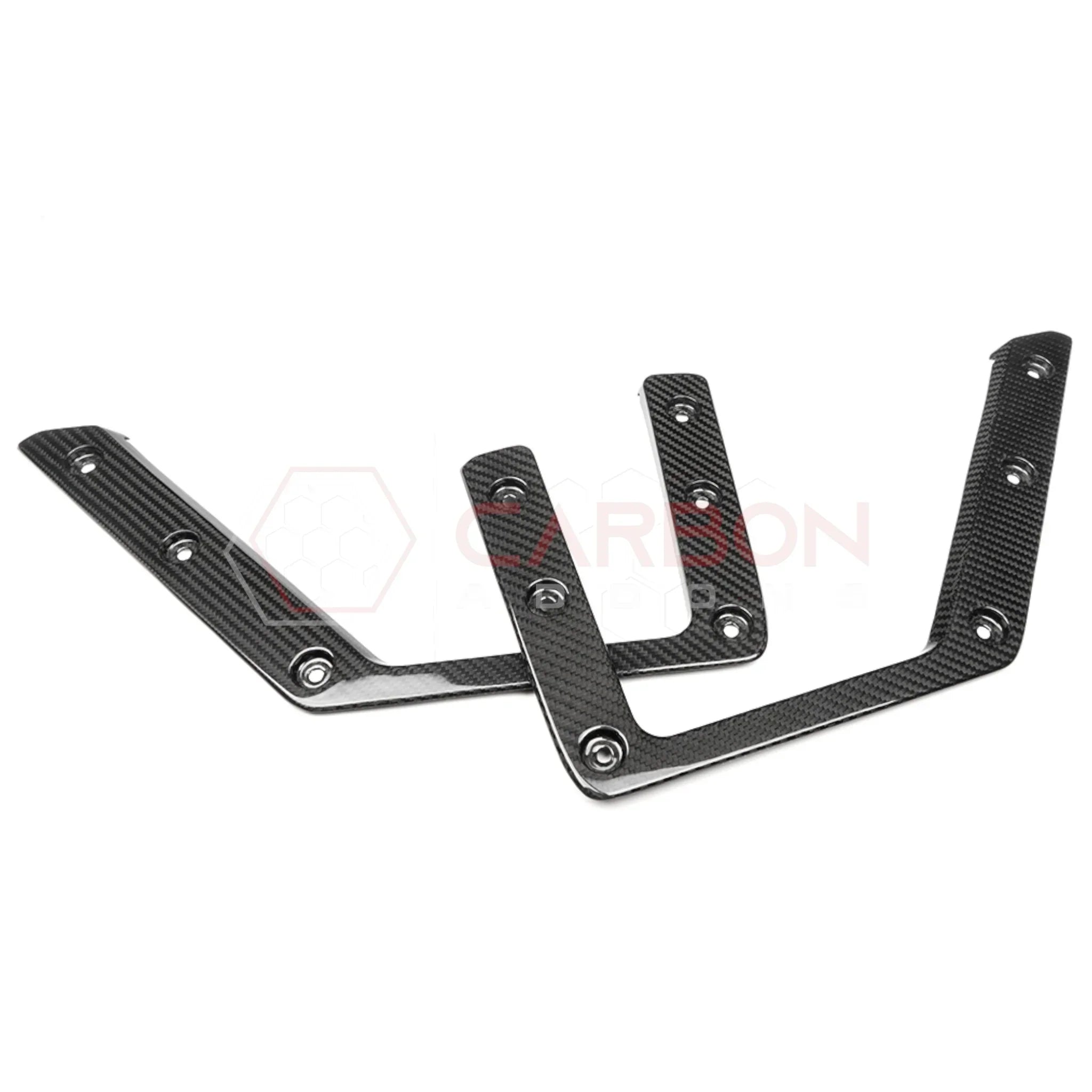 Real Carbon Fiber Front Door Storage Pocket Net  Frame For 2021–2025 Ford Bronco | Direct Replacement