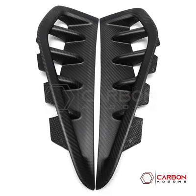 RAM TRX/RHO 2021+ Exterior Fender Vents Hard Carbon Fiber Covers