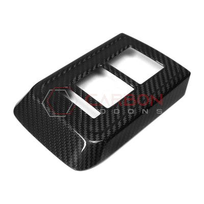 Real Carbon Fiber Sunroof Control Switch Trim Cover For 2021+ Bronco