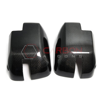 Real Carbon Fiber Mirror Cap Cover with Turn Signal For 2021+ Ford Bronco