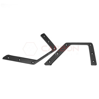 Real Carbon Fiber Front Door Storage Pocket Net  Frame For 2021–2025 Ford Bronco | Direct Replacement