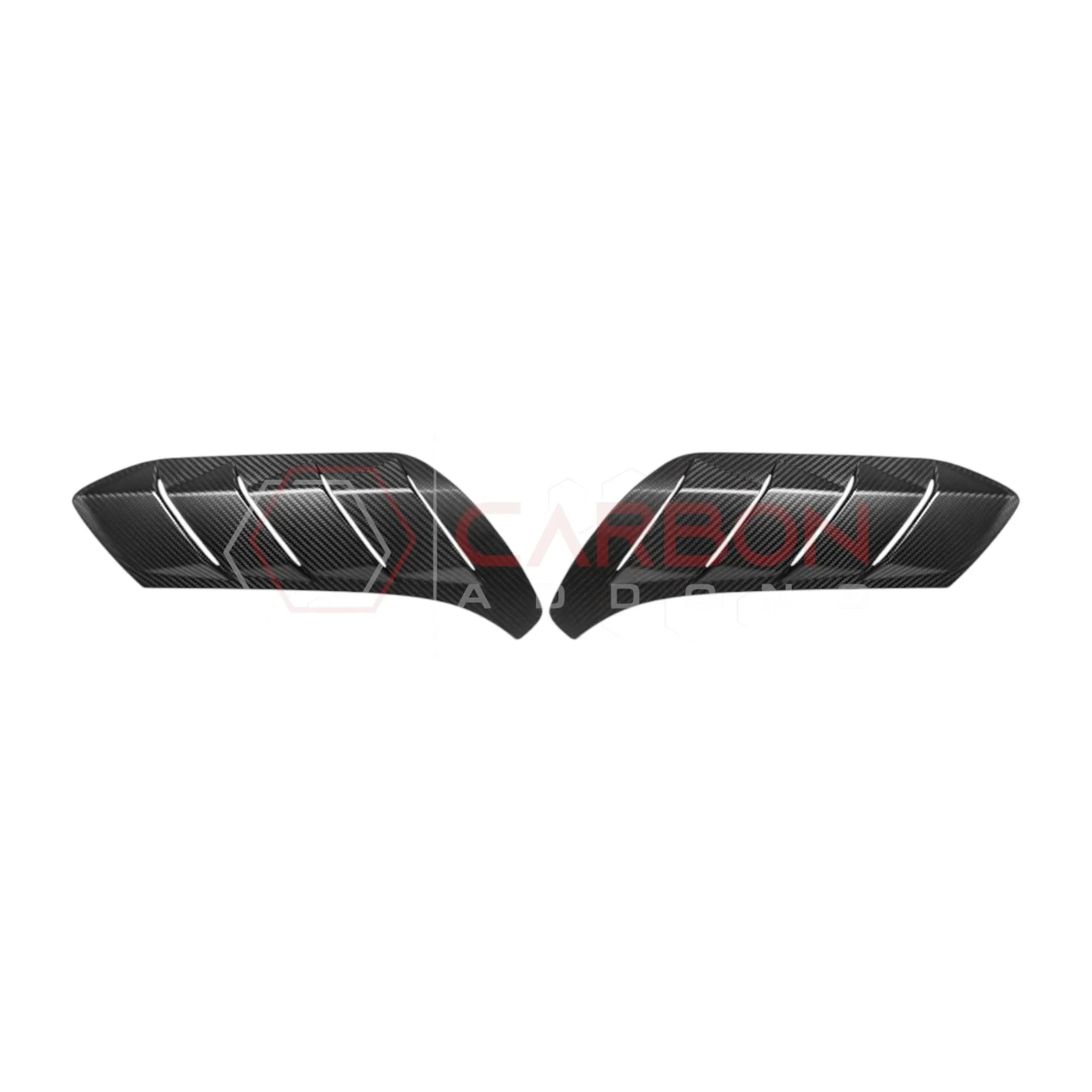 Real Carbon Fiber Fender Vent Trim Covers For 2021+ Bronco Raptor