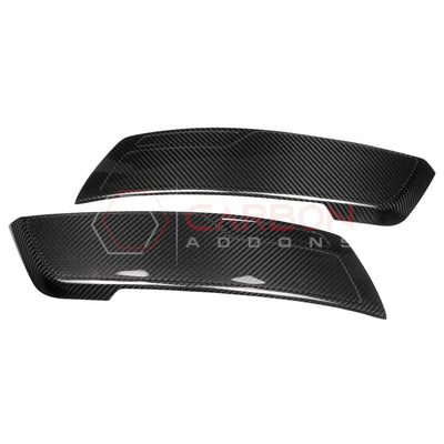 Real Carbon Fiber Rear Wheel Fender Flare Trim Insert For 2021–2024 Ford Bronco Raptor