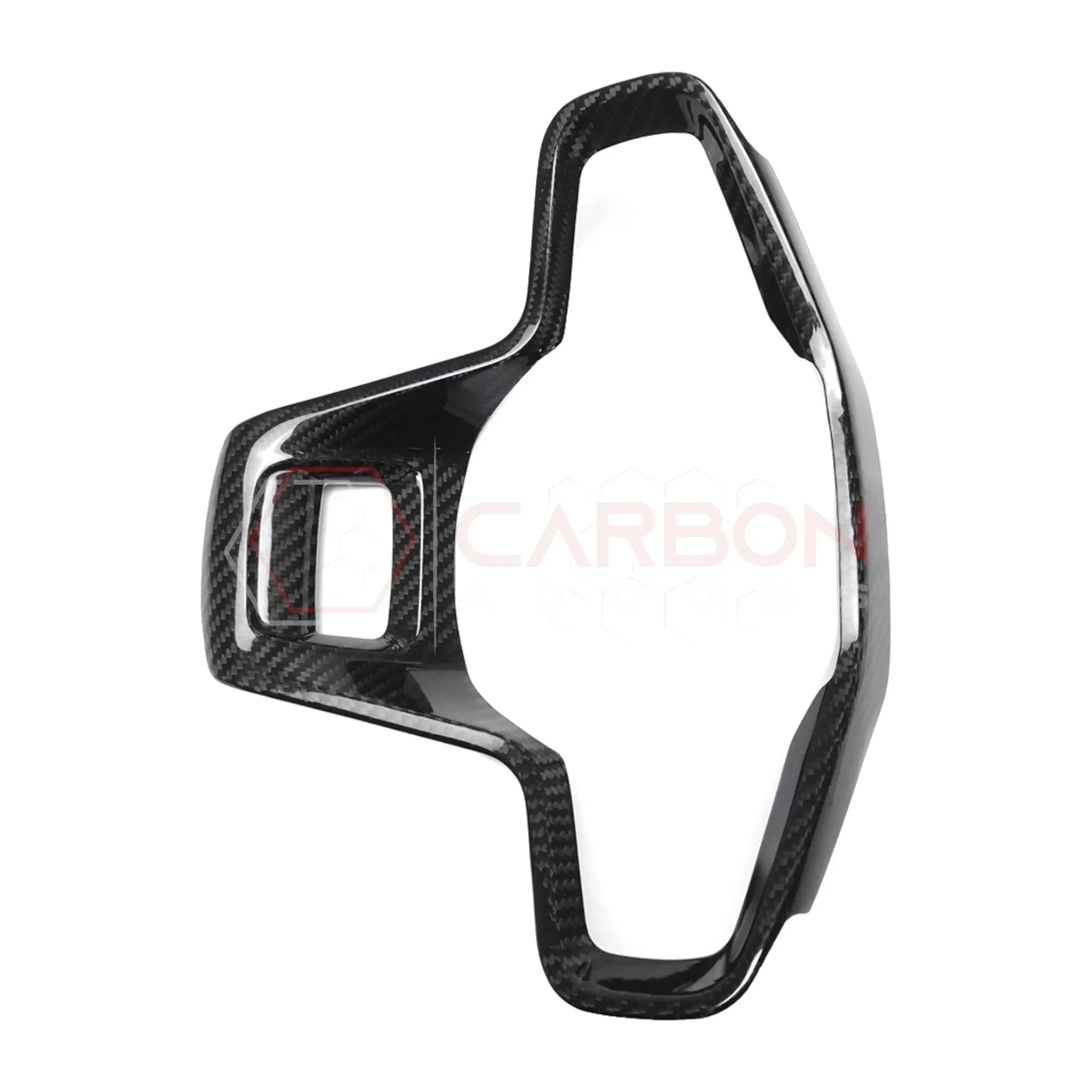 Real Carbon Fiber Steering Wheel Button Trim Cover For 2021+ Bronco