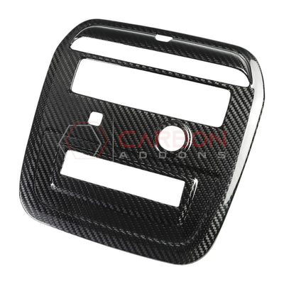 Real Carbon Fiber Overhead Reading Light Trim Cover For 2021+ Bronco