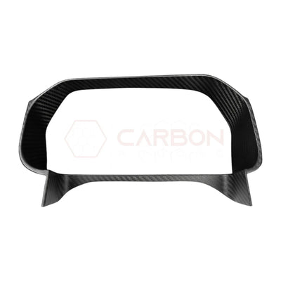 Real Carbon Fiber Gauge Cluster Dash Trim Cover For 2021+ Bronco