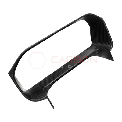 Real Carbon Fiber Gauge Cluster Dash Trim Cover For 2021+ Bronco