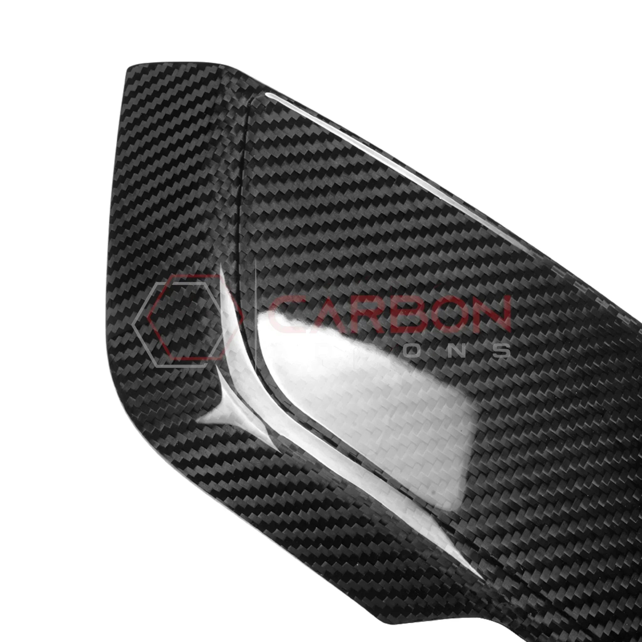 Real Carbon Fiber Rear Wheel Fender Flare Trim Insert For 2021–2024 Ford Bronco Raptor