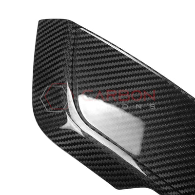 Real Carbon Fiber Rear Wheel Fender Flare Trim Insert For 2021–2024 Ford Bronco Raptor
