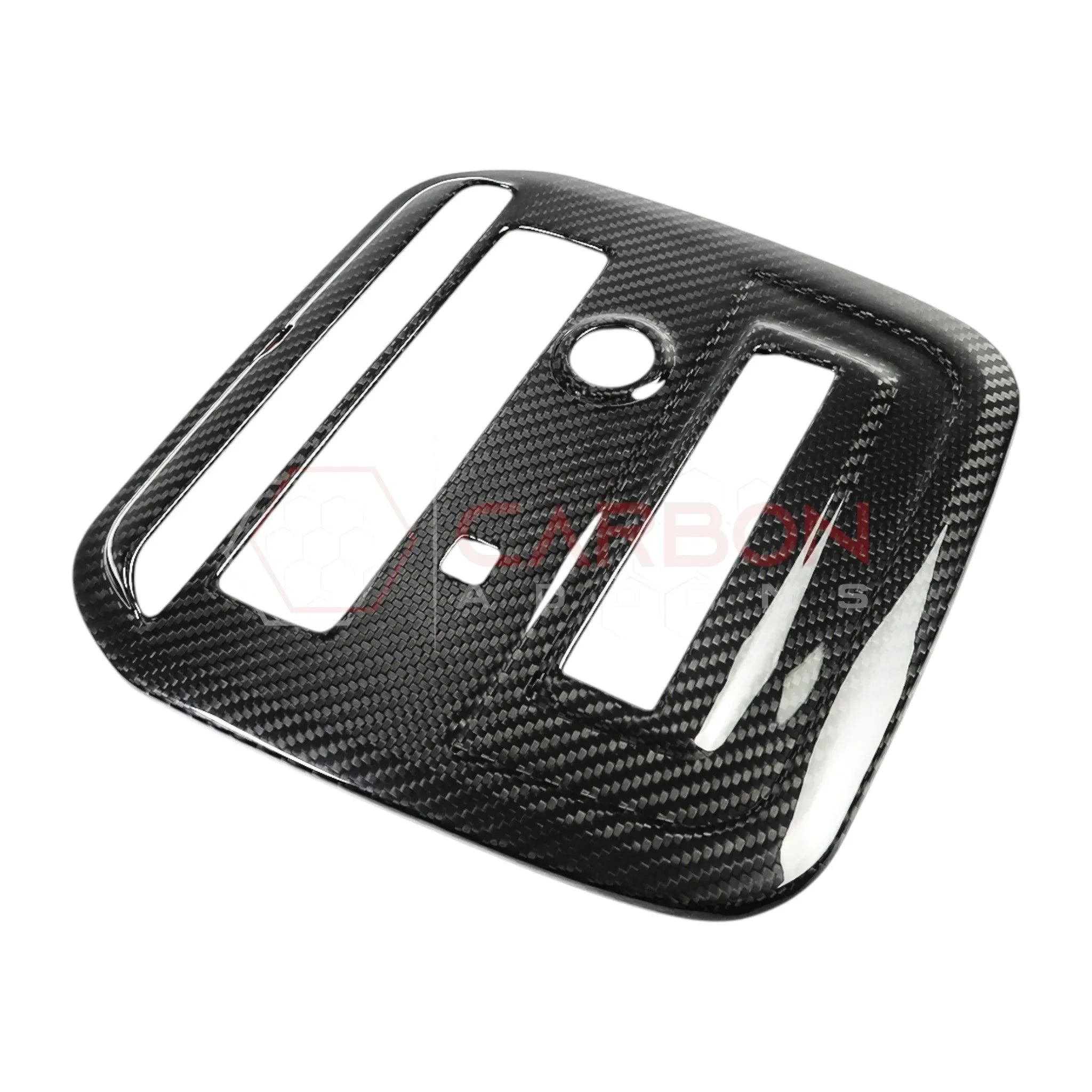 Real Carbon Fiber Overhead Reading Light Trim Cover For 2021+ Bronco