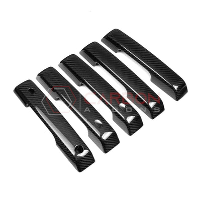 Real Carbon Fiber Exterior Door Handle Covers For 2021+ Ford Bronco