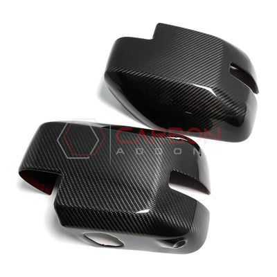 Real Carbon Fiber Mirror Cap Cover with Turn Signal For 2021+ Ford Bronco