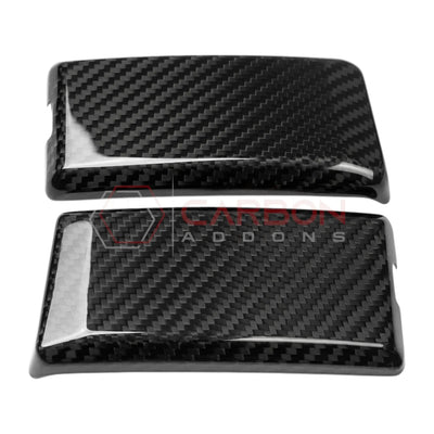 Real Carbon Fiber Front Roof Rack Mount Cover Trim Covers For 2021+ Bronco