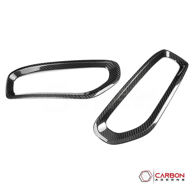 2019+ Ram TRX Carbon Fiber Fog Light Frame Covers