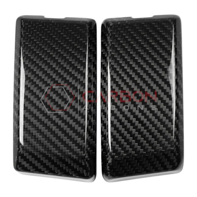 Real Carbon Fiber Front Roof Rack Mount Cover Trim Covers For 2021+ Bronco