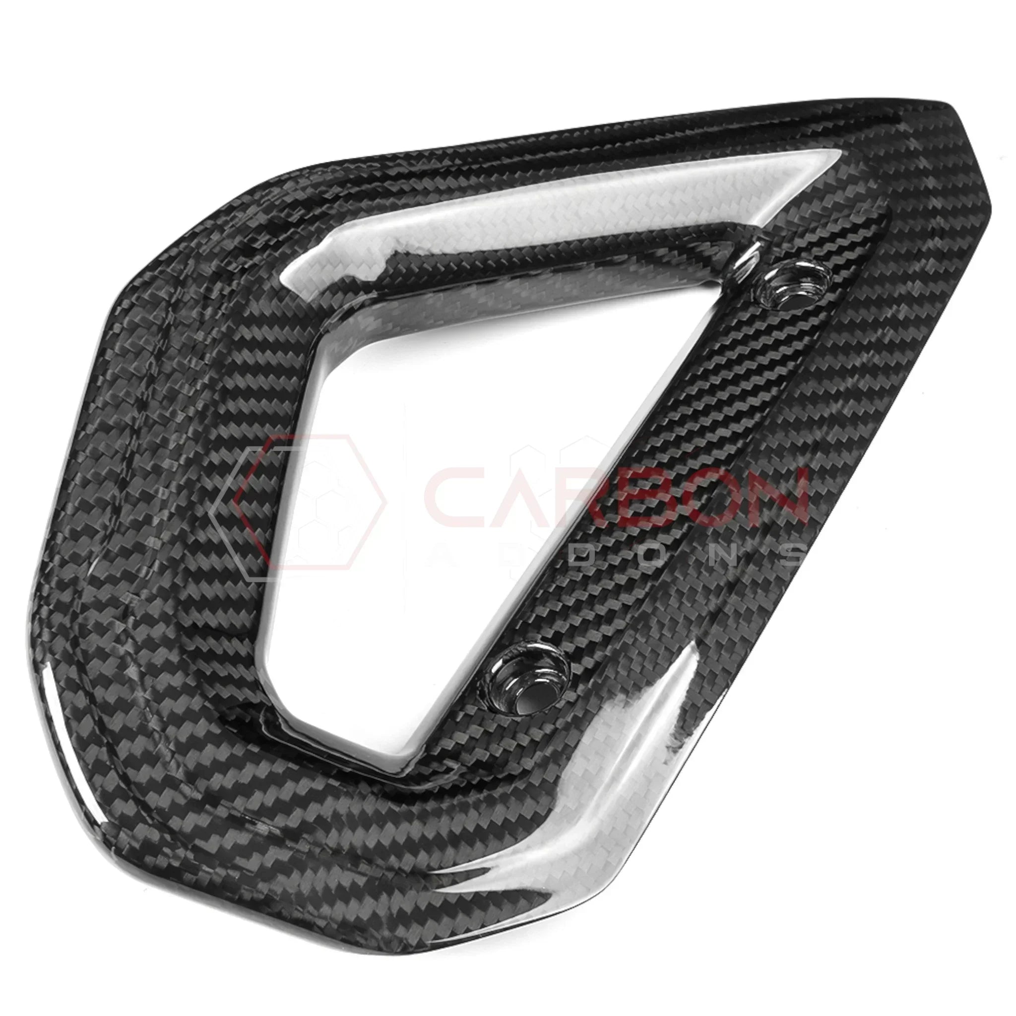 Real Carbon Fiber Center Console Grab Handle Trim For 2021–2025 Ford Bronco | Direct Replacement