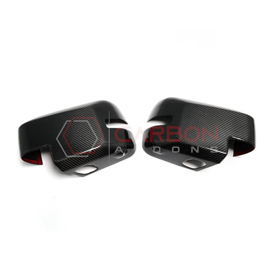 Real Carbon Fiber Mirror Cap Cover with Turn Signal For 2021+ Ford Bronco