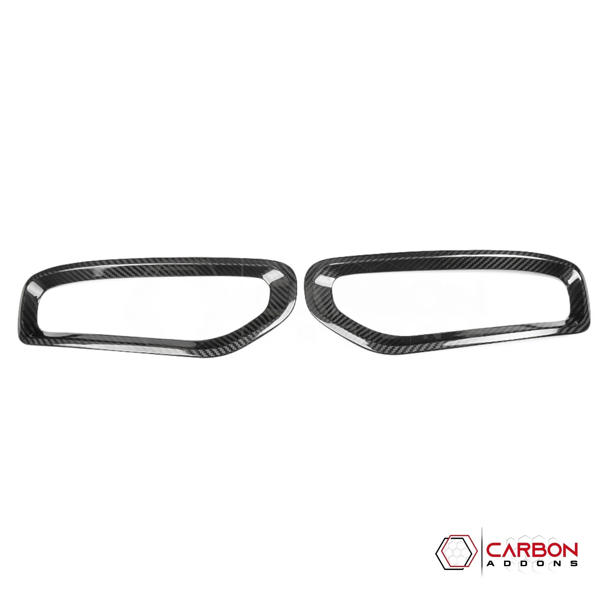 2019+ Ram TRX Carbon Fiber Fog Light Frame Covers