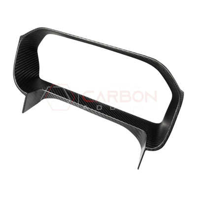 Real Carbon Fiber Gauge Cluster Dash Trim Cover For 2021+ Bronco