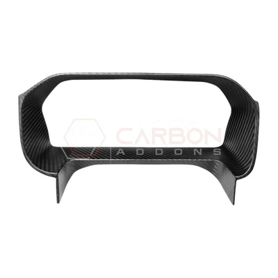 Real Carbon Fiber Gauge Cluster Dash Trim Cover For 2021+ Bronco