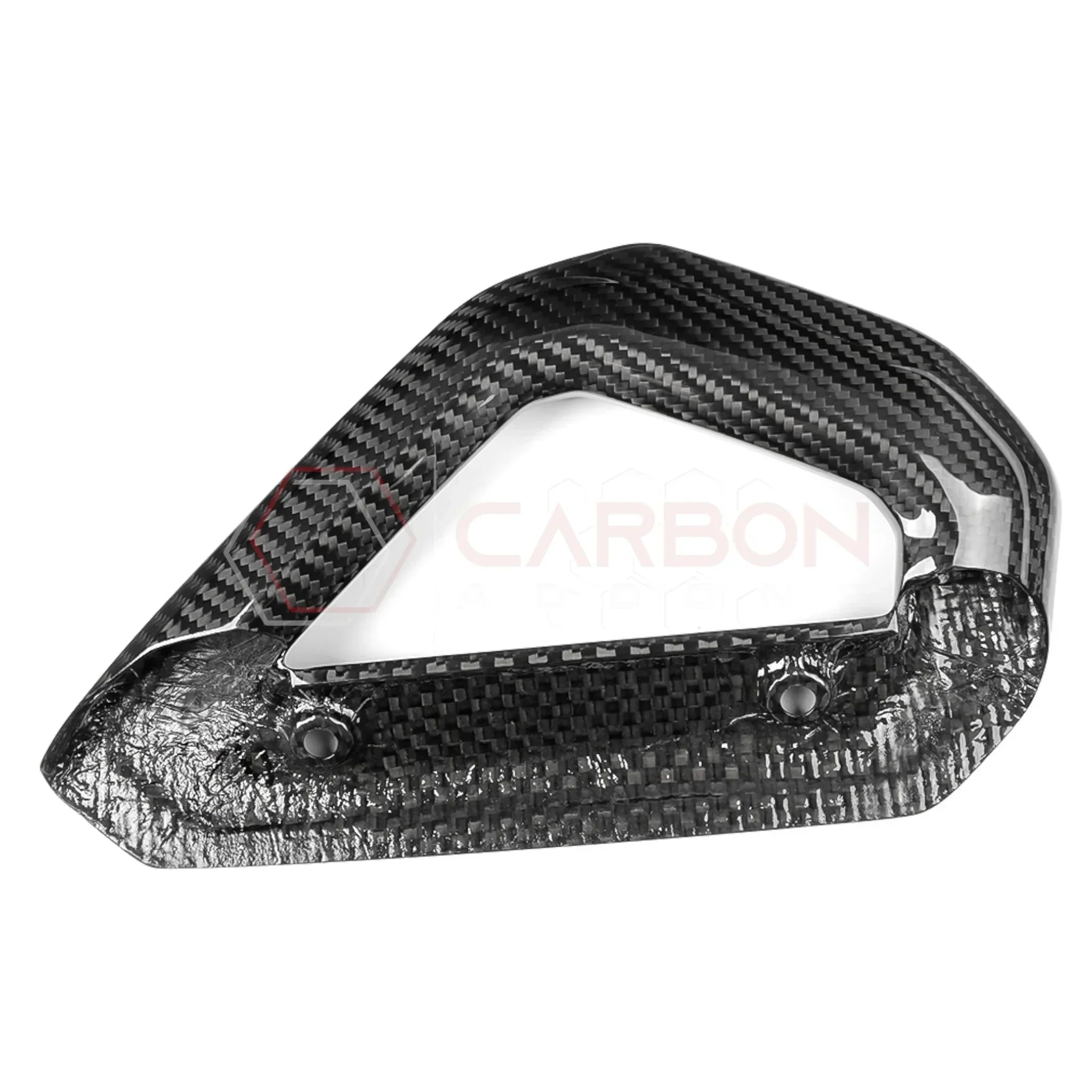 Real Carbon Fiber Center Console Grab Handle Trim For 2021–2025 Ford Bronco | Direct Replacement